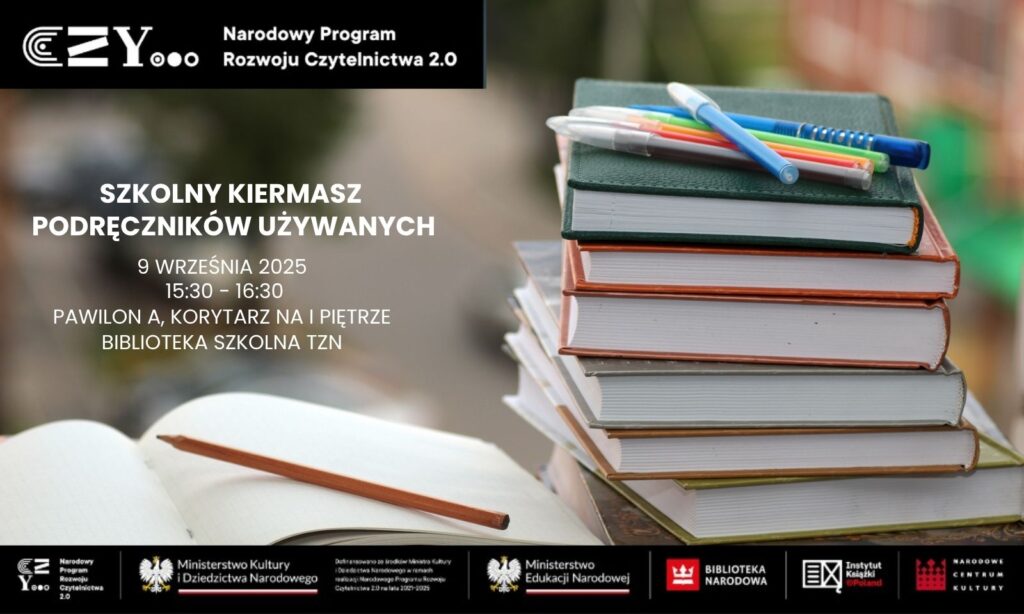 Kiermasz podręczników grafika