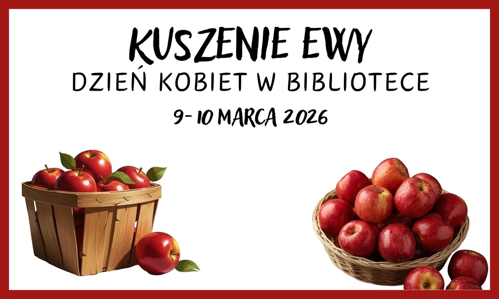 kuszenie ewy - dzień kobiet w bibliotece