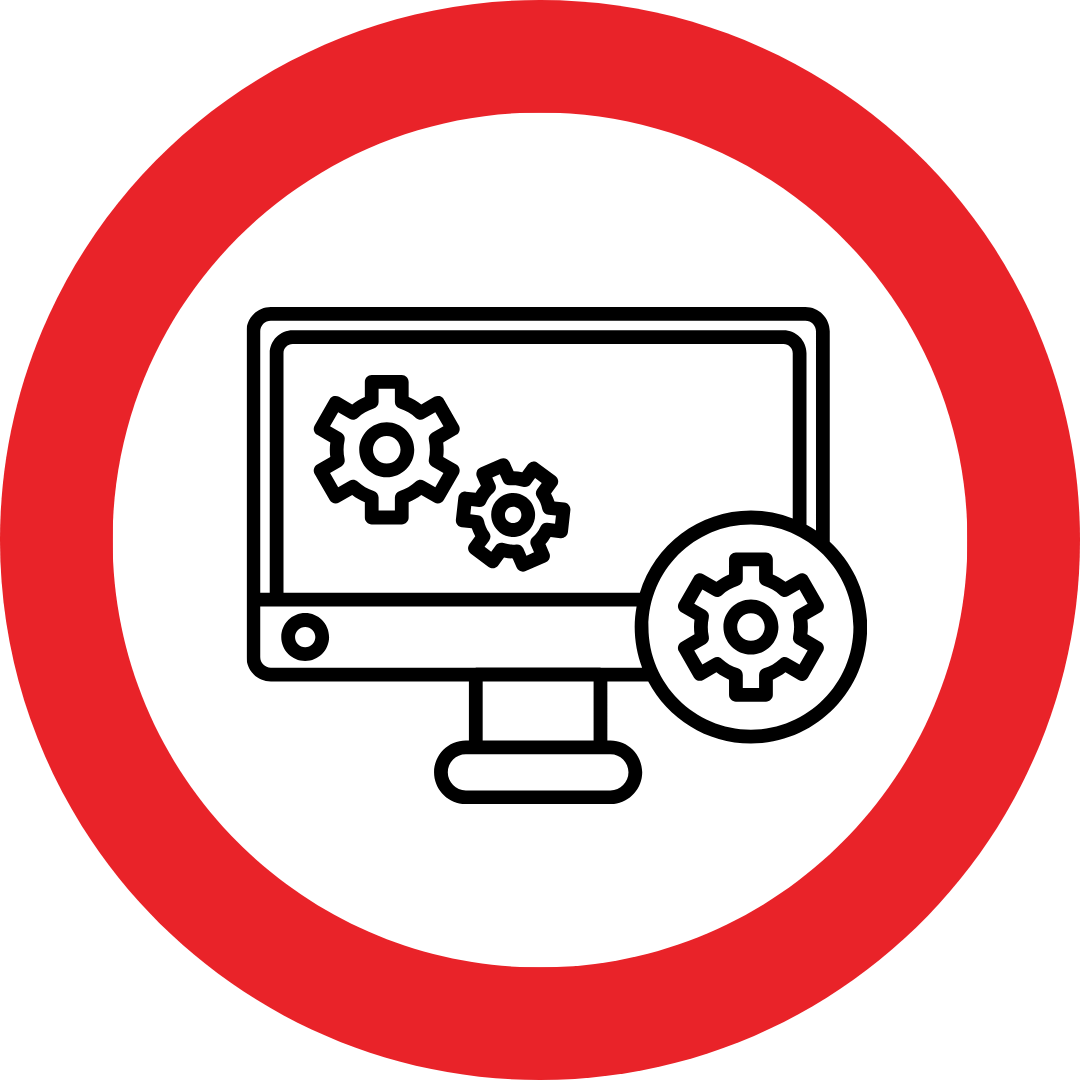 technik INFORMATYK- IKONA BEZ POLA OCHRONNEGO
