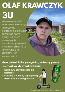 Olaf - kandydat do zarządu SU
