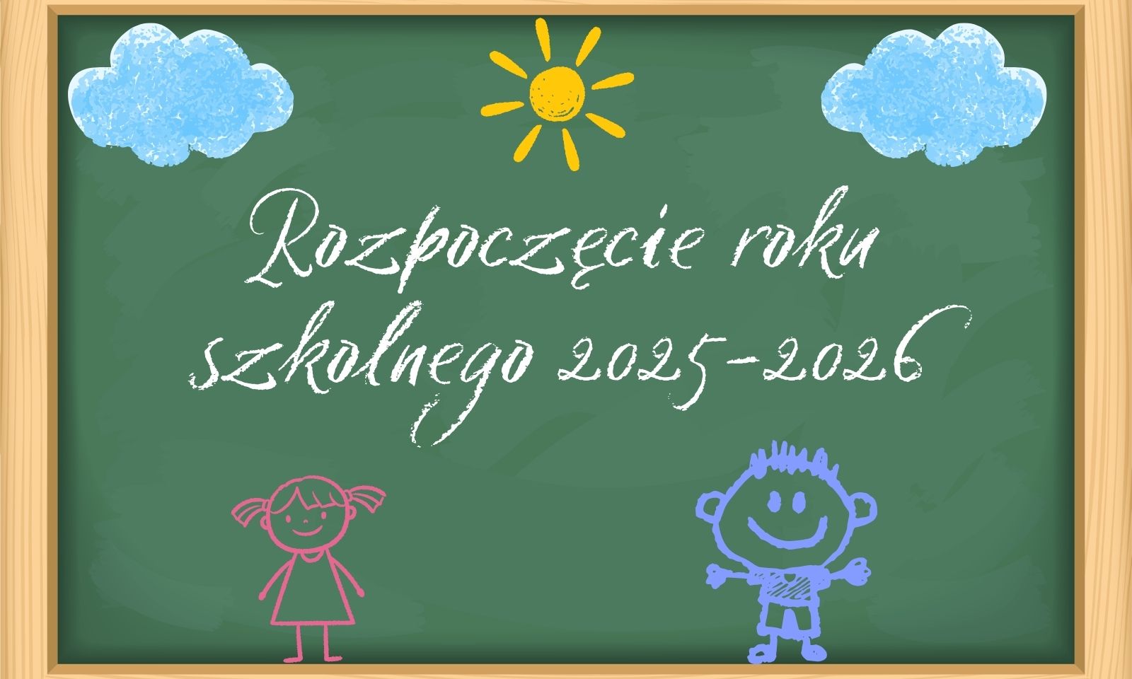 Rozpoczęcie roku szkolnego 2025 - obrazek wyróżniający