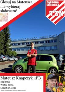 Mateusz - kandydat do zarządu SU