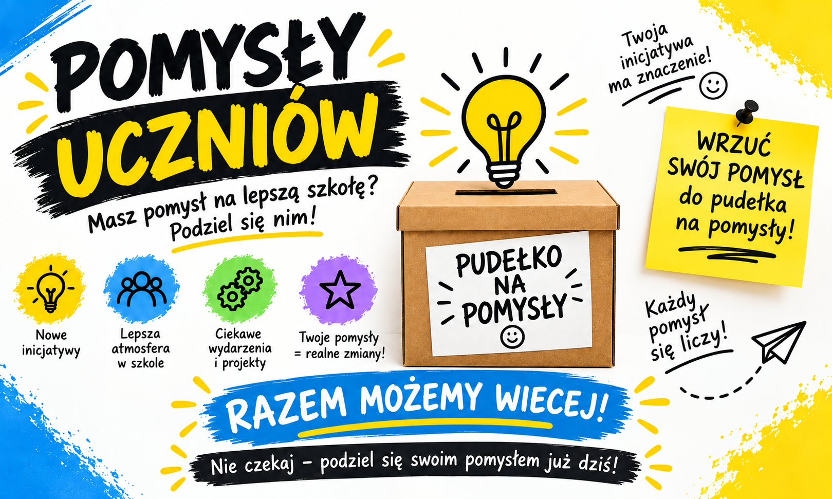 pomysły uczniów - obrazek wyróżniający