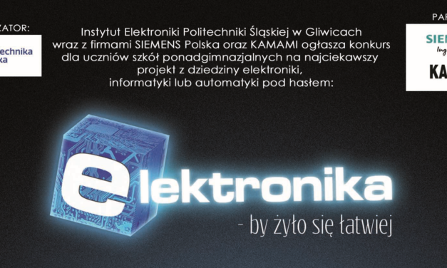 Konkurs „Elektronika – by żyło się łatwiej” – Edycja 2019