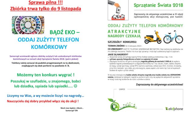 Oddaj zużyty telefon!