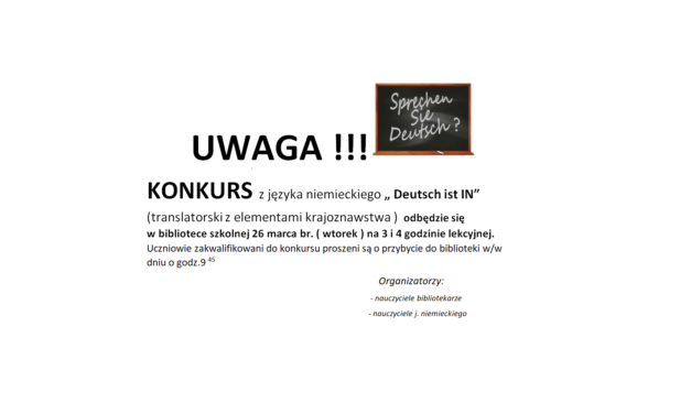 Uwaga, konkurs!