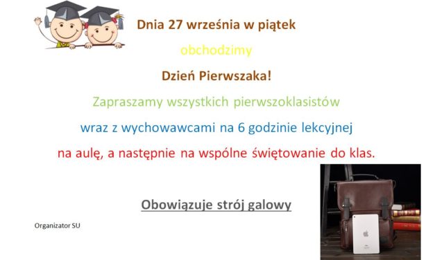 Dzień pierwszaka