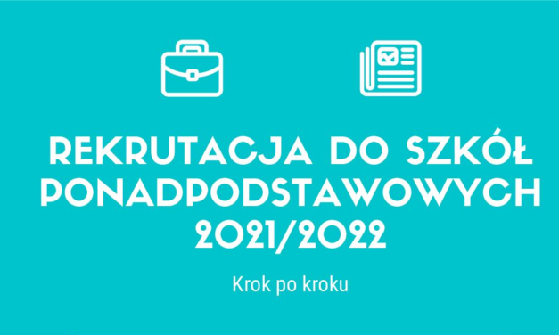 Informacje dla kandydatów! Harmonogram rekrutacji.