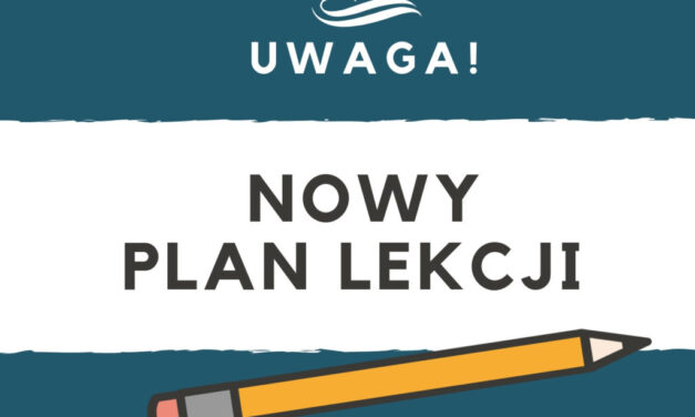 Nowy plan lekcji