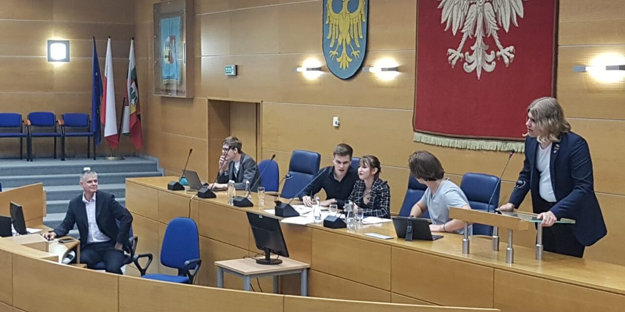 Sesja młodzieżowej rady miasta