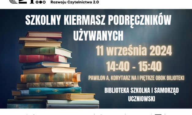 SZKOLNY KIERMASZ PODRĘCZNIKÓW UŻYWANYCH