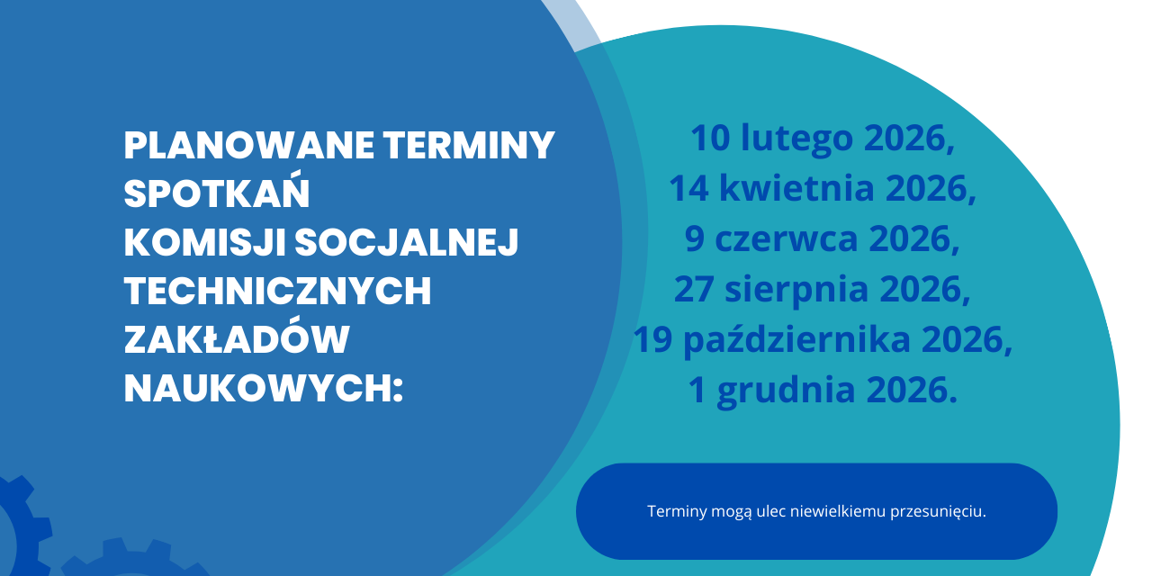 TERMINY SPOTKAŃ KOMISJI SOCJALNEJ